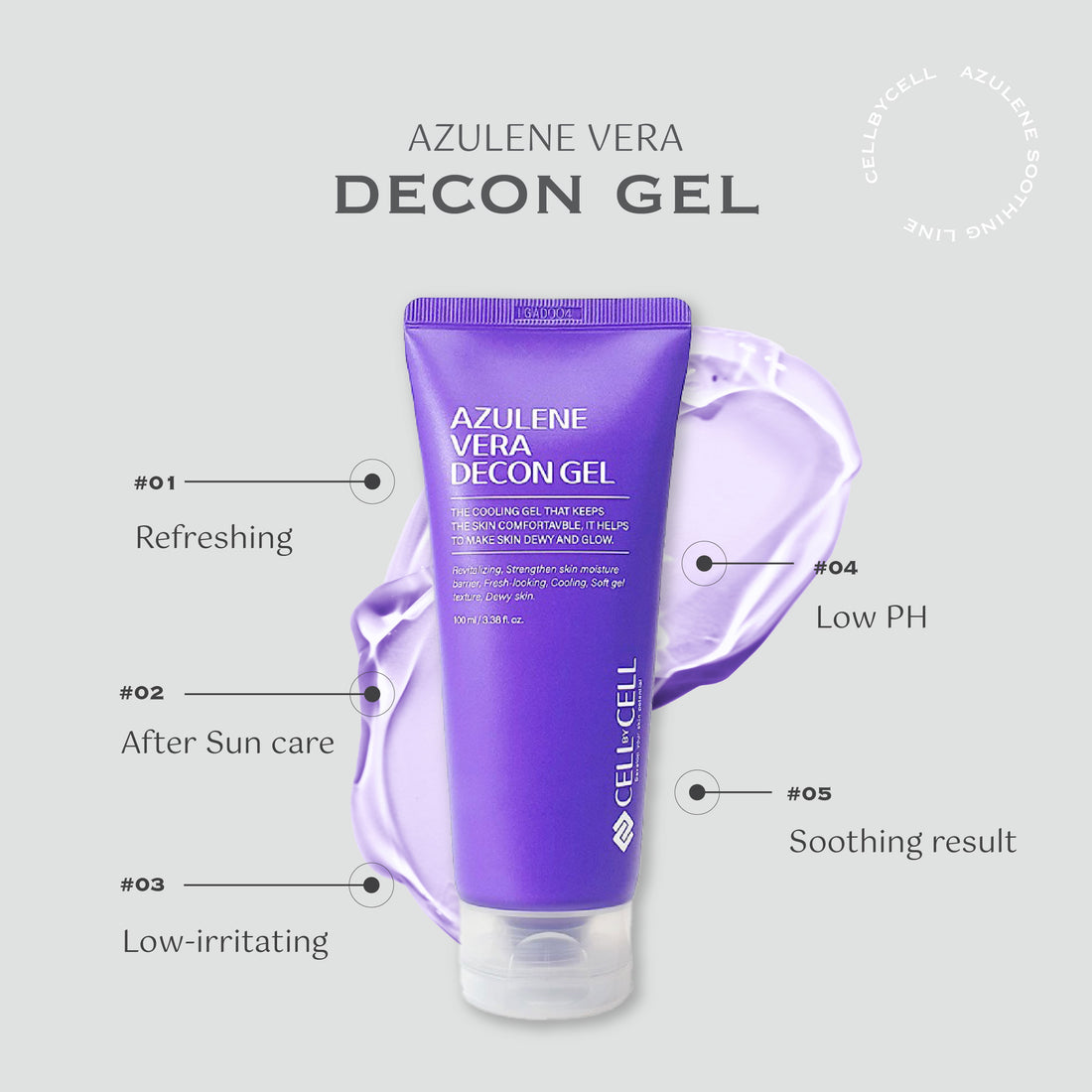 Azulene Vera Decon Gel