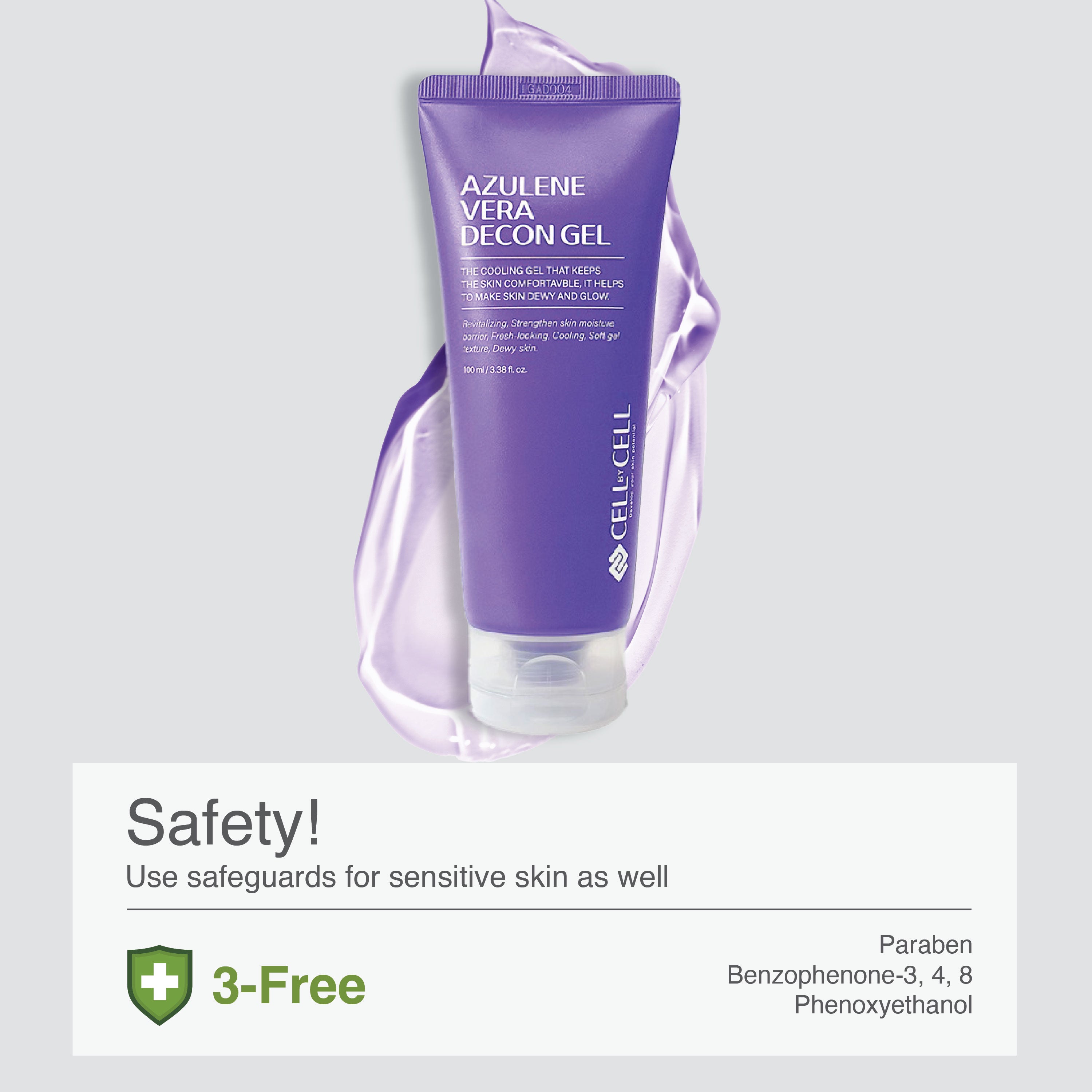 Azulene Vera Decon Gel