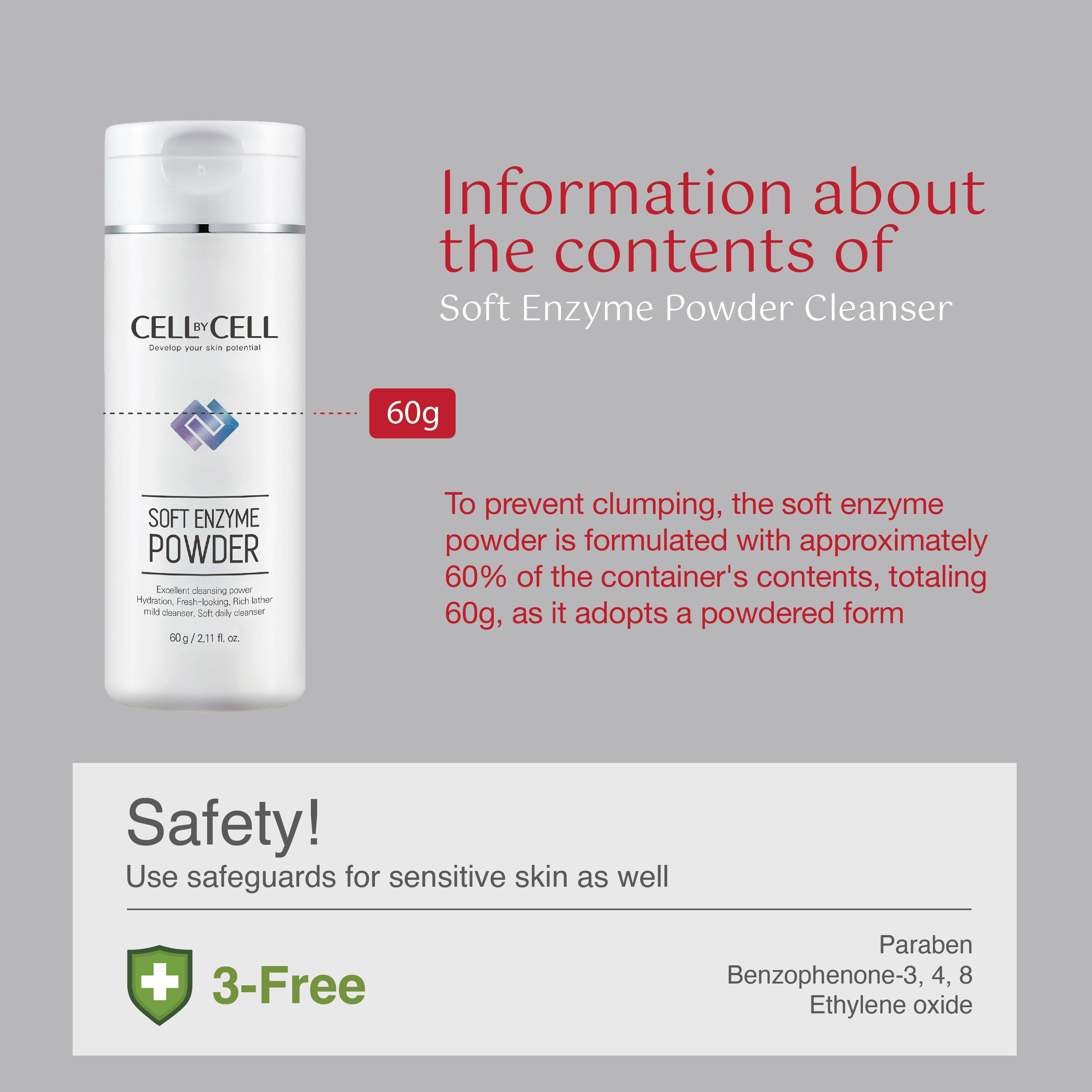 Soft Enzyme Powder