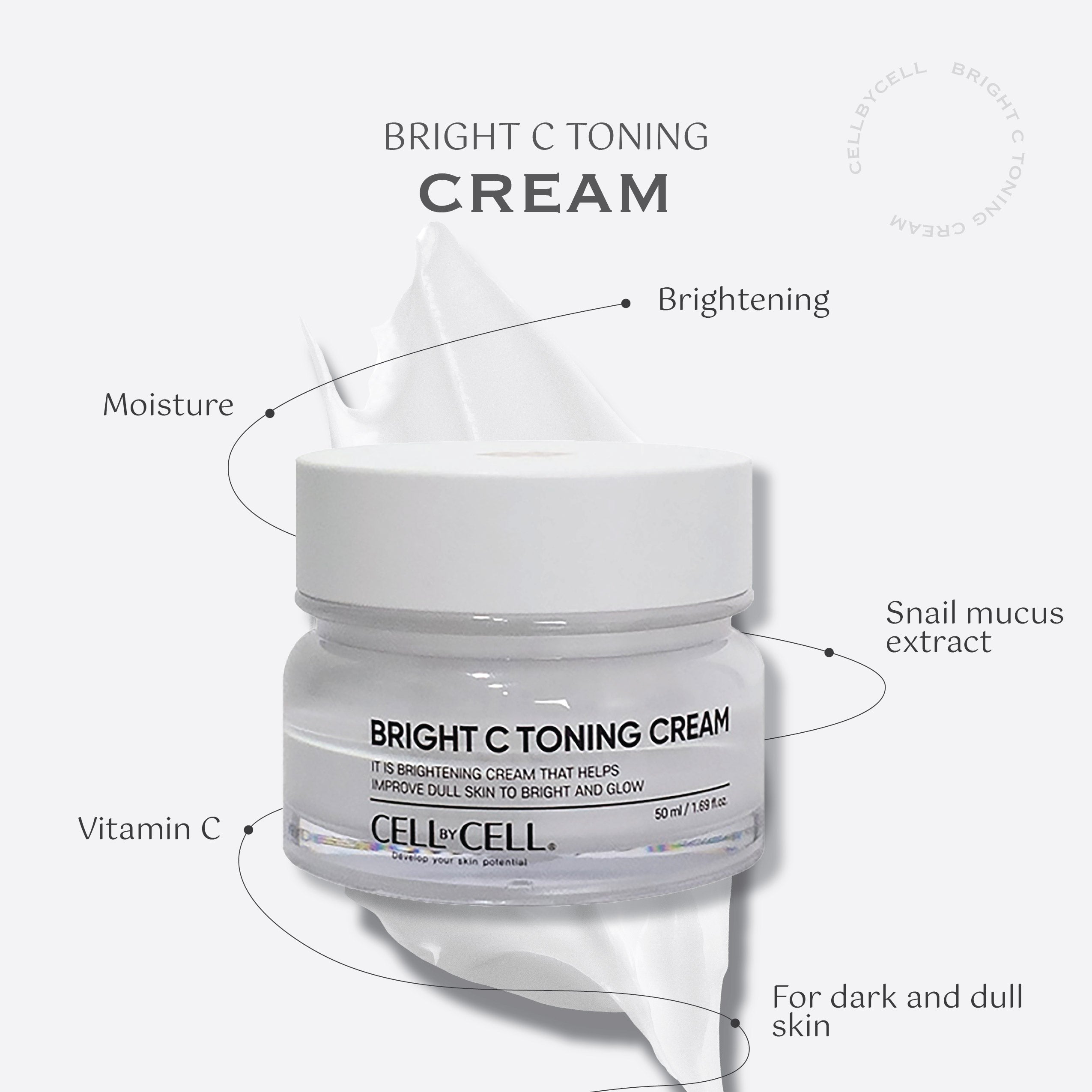 Bright & Tight Dark Circle Firming Eye Cream With Vitamin C