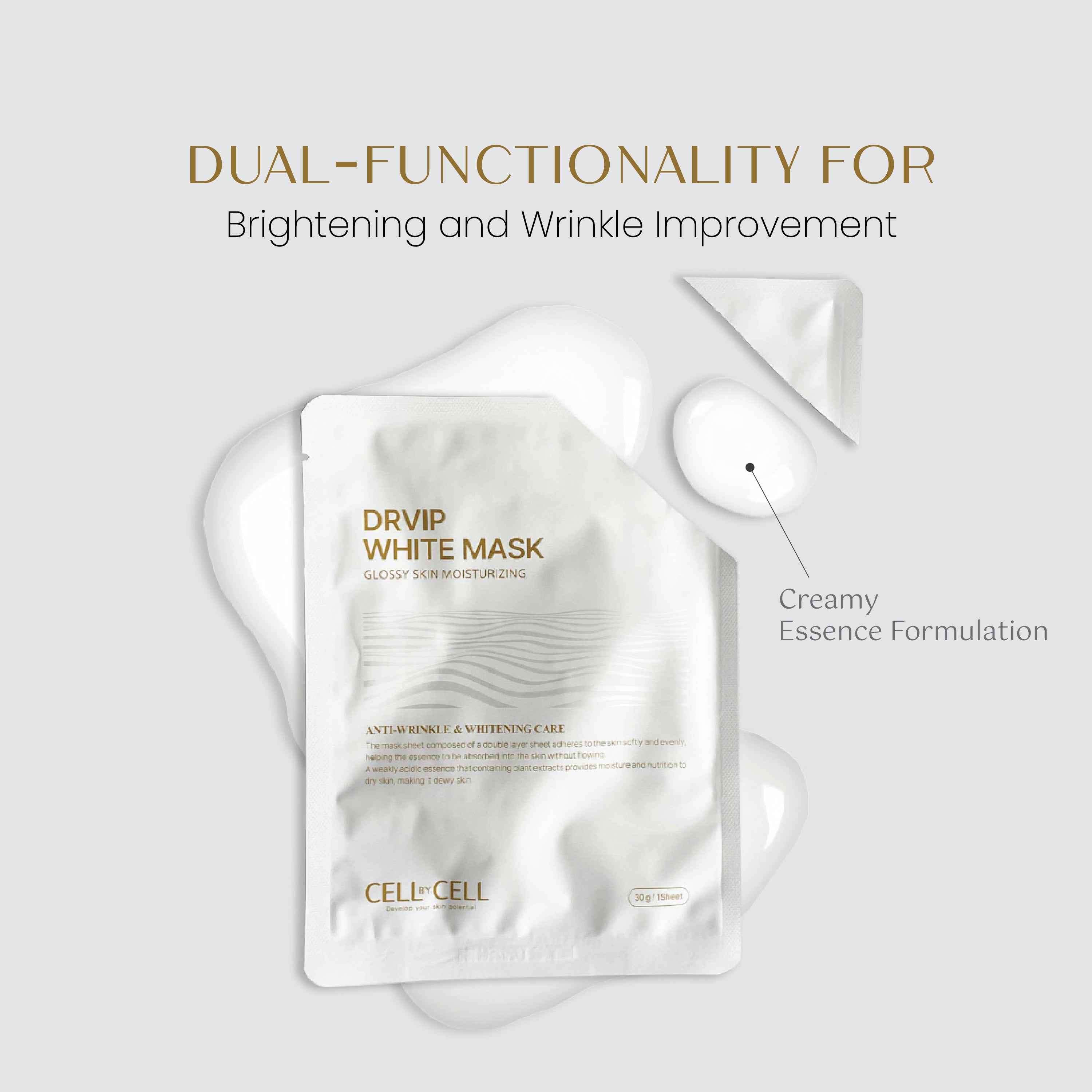 DR.VIP White Mask 5PCS